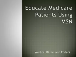 educate medicare patients using msn
