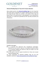 Diamond Wedding Rings for Those Life’s Priceless Moments - slide 1