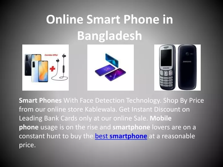 online smart phone in bangladesh