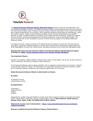 the global screencast software market 2020 2027