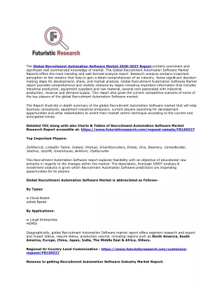 the global recruitment automation software market