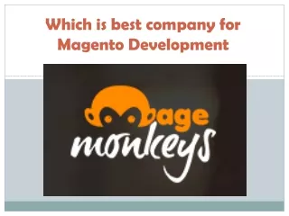 Which is best company for Magento Development