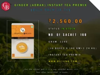 Instant Tea Premix