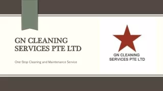 One-Stop Commercial Cleaning Singapore and Maintenance Service