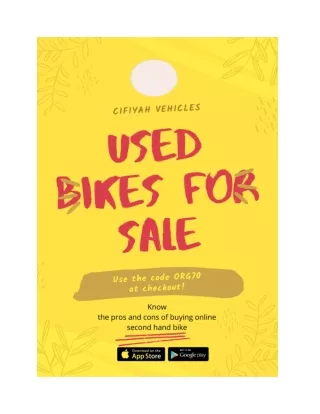 Pros and Cons of buying online second hand bike or a modified bike in Bangalore