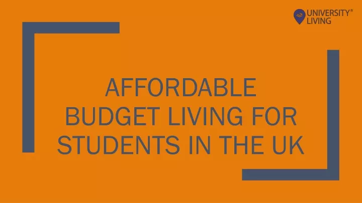 affordable budget living for students in the uk