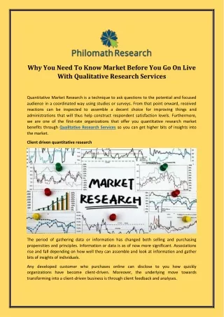 Why You Need To Know Market Before You Go On Live With Qualitative Research Services