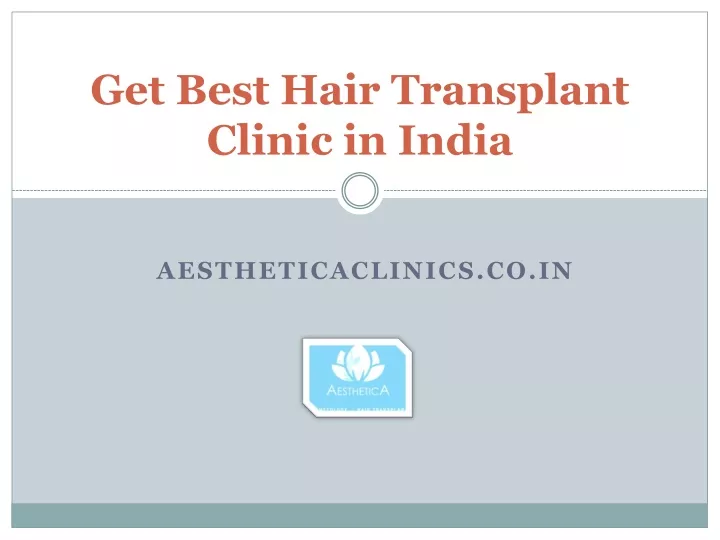 get best hair transplant clinic in india