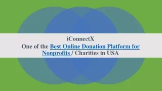 iconnectx one of the best online donation