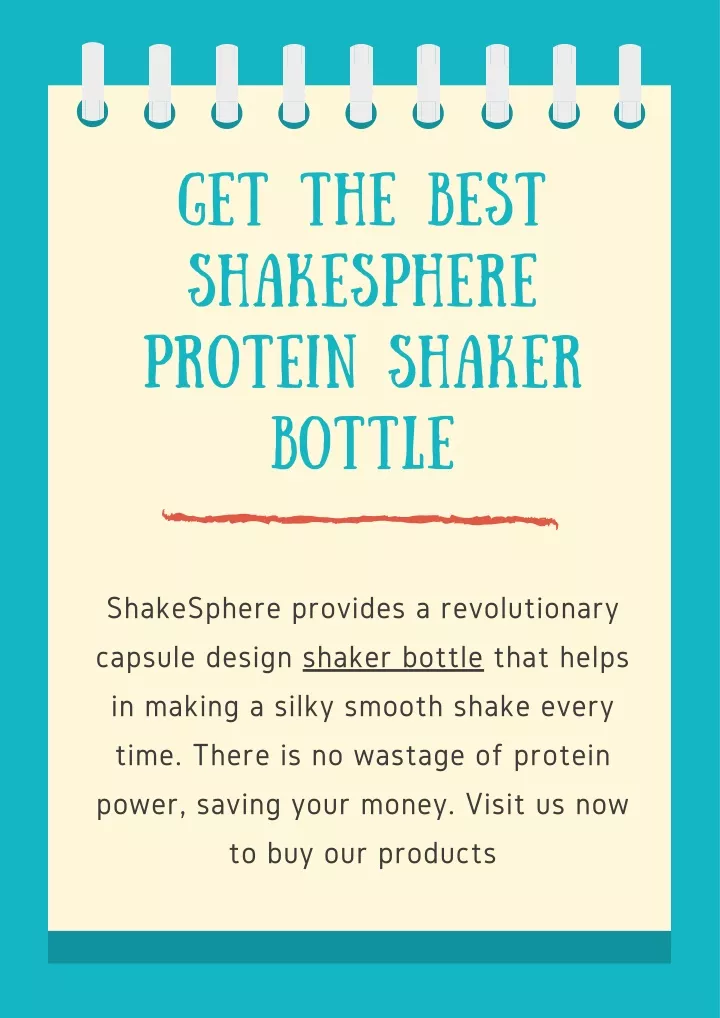 get the best shakesphere protein shaker bottle