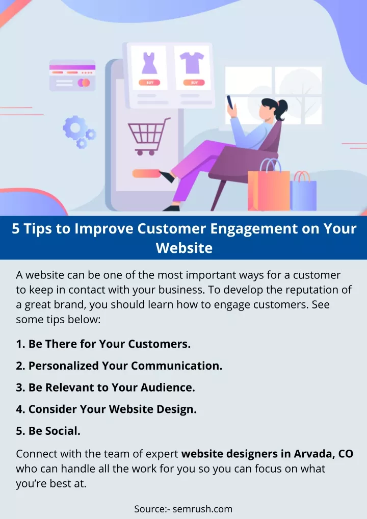 5 tips to improve customer engagement on your