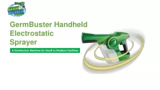 Disinfection Machine | Philippines | GermBuster On-Demand