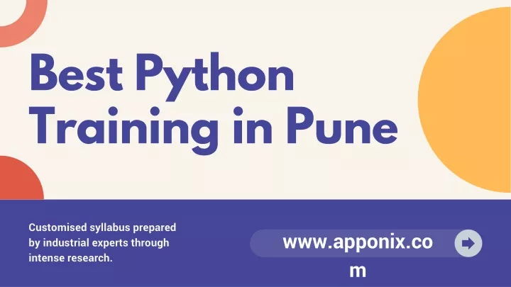 best python training in pune