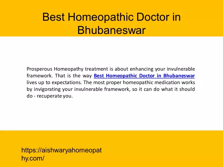 best homeopathic doctor in bhubaneswar