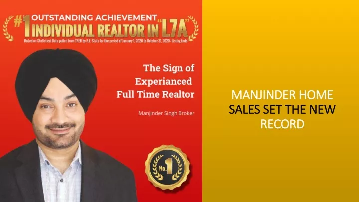 manjinder home sales set the new record