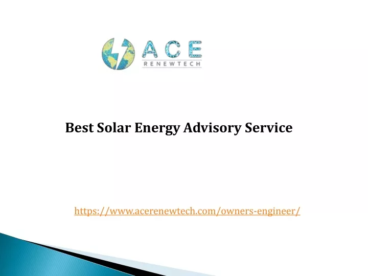 best s olar energy advisory service