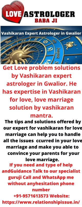 get love problem solutions by vashikaran expert