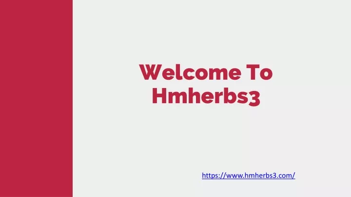 welcome to hmherbs3