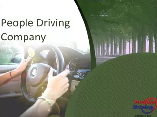 people driving company