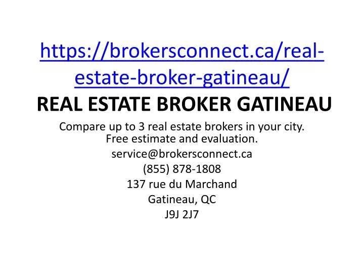 https brokersconnect ca real estate broker gatineau real estate broker gatineau