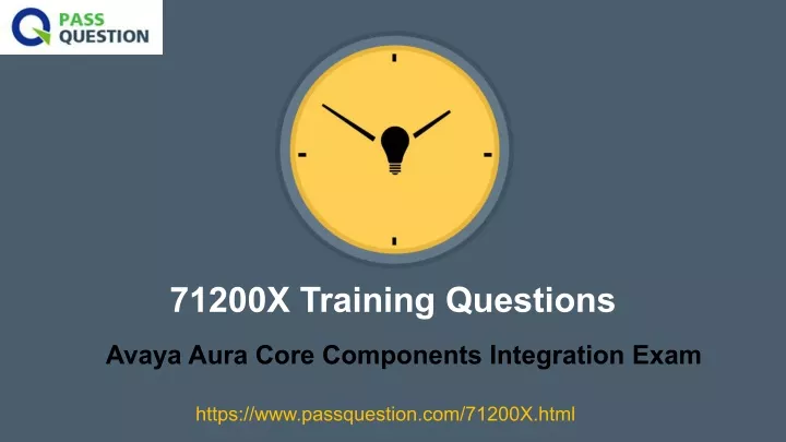 71200x training questions