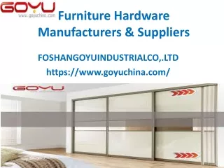 Furniture Hardware Manufacturers & Suppliers