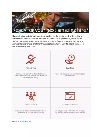 Ready for your next amazing hire?