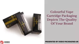 colourful vape cartridge packaging depicts