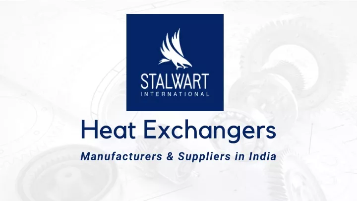 heat exchangers