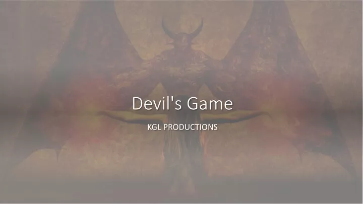 devil s game