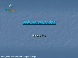 PHP Job Script Solutions