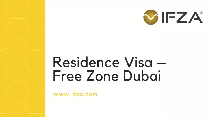 residence visa free zone dubai
