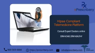 Hipaa Compliant Telemedicine Platform- Consult Doctors Online