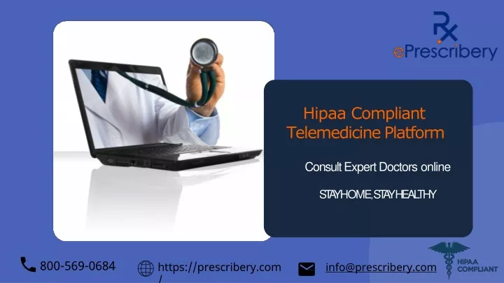 Ppt Hipaa Compliant Telemedicine Platform Consult Doctors Online