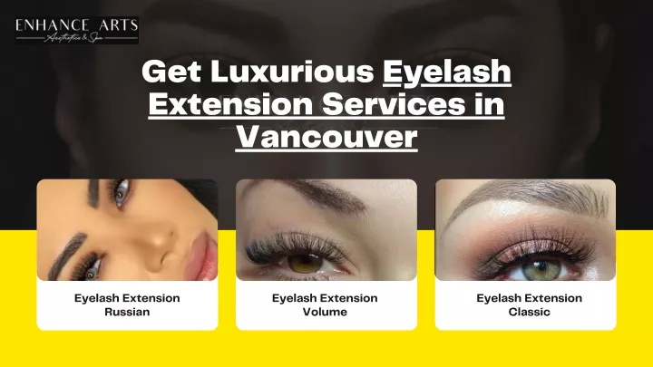 get luxurious eyelash extension services