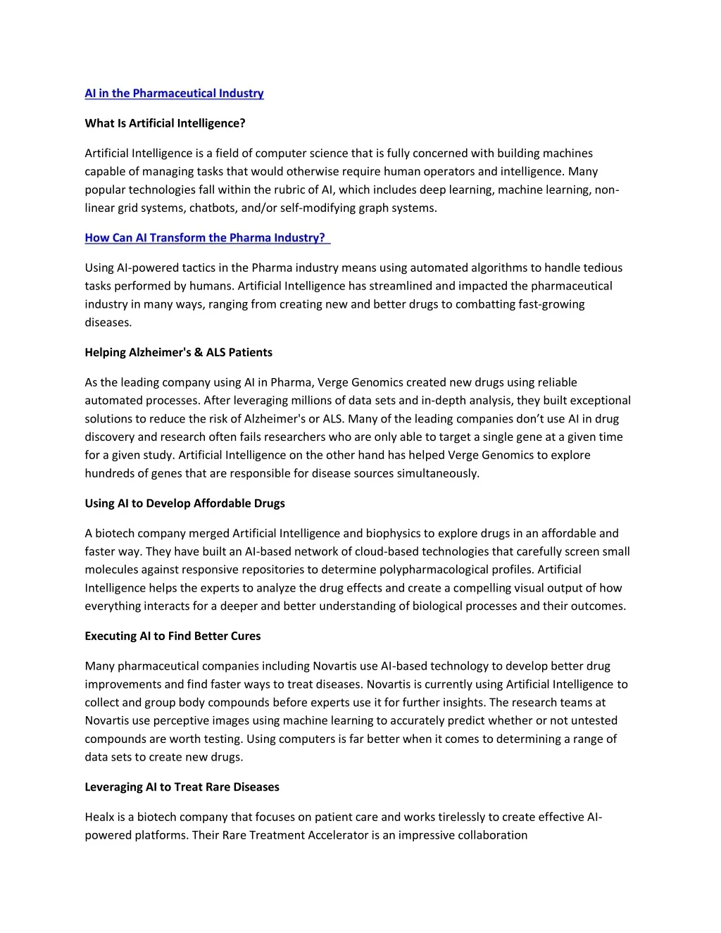 PPT - AI in the Pharmaceutical Industry PowerPoint Presentation, free ...