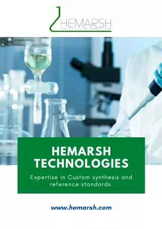 API Impurities Standard Suppliers in India | Hemarsh Technologies