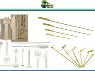Compostable plastic Cutlery