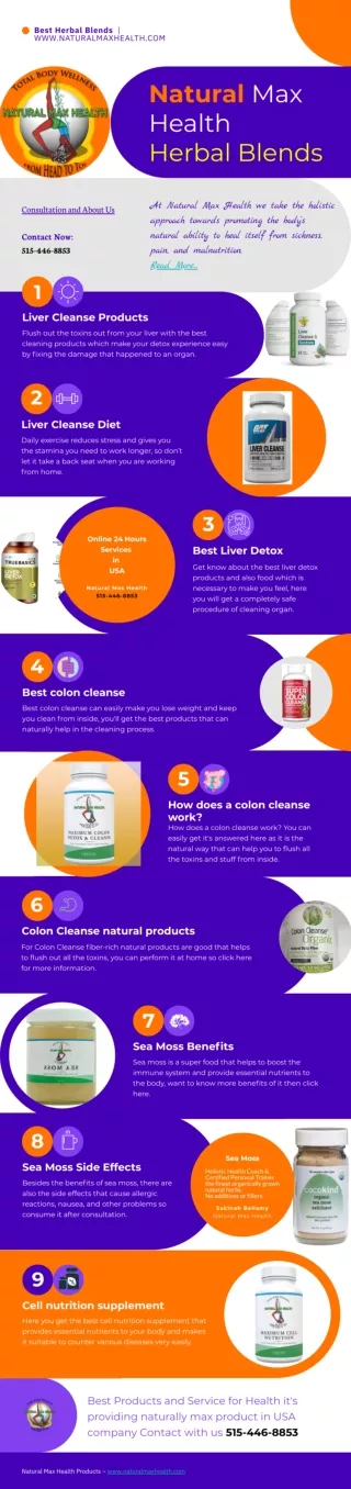 Best Liver Detox and Colon Cleanse & Sea Moss Benefits or Side Effects