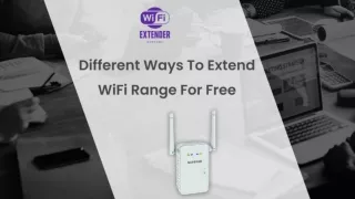 How To Boost Weak WiFi Range