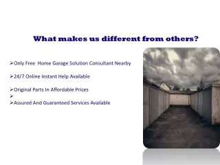 24/7 online instant help available for garage door repair in Clermont