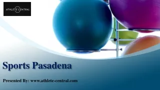 Sports Pasadena