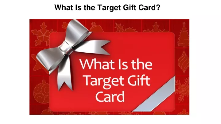 what is the target gift card