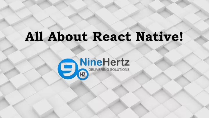 all about react native