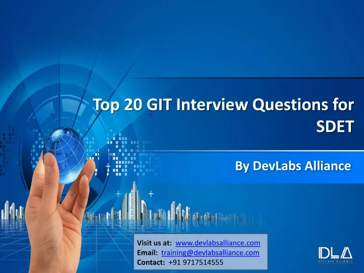 top 20 git interview questions for sdet