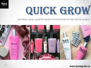 Natural Hair Growth Products | Hair Growth Tips- Quick Grow