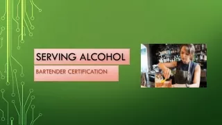 Bartender Certification
