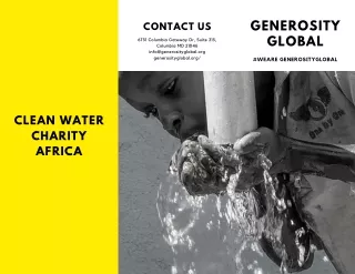 Best Clean Water Charity Africa