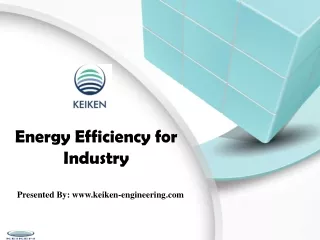 Energy Efficiency for Industry