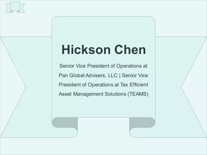 hickson chen